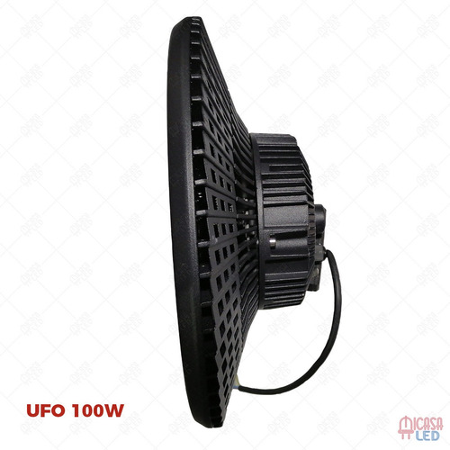 Imagen 3 de 9 de Lampara Ufo Campana Led Industrial 100w