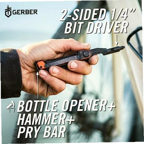 Gerber Armbar Trade, ferramenta múltipla, 8 em 1, ônix