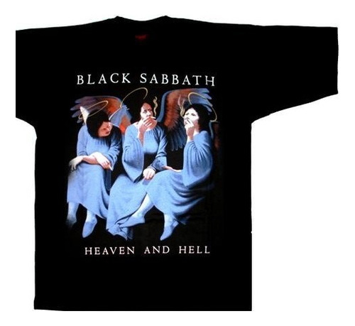Black Sabbath Heaven And Hell Polo Talla Standard Rockoutlet