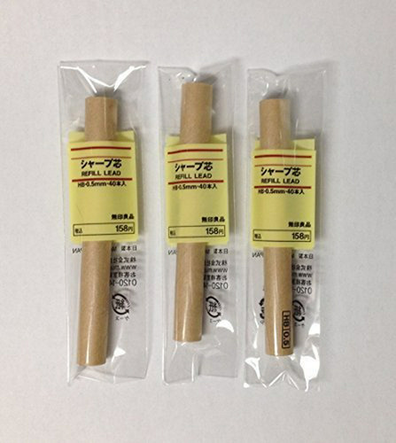 Recargas De Lápiz Mecánico  Japón [0.5mm - Hb(#2)] 40pcs 3pa
