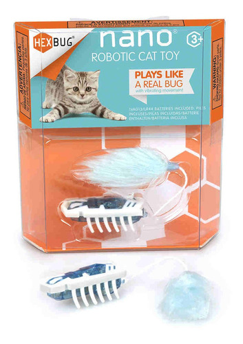 Juguete Interactivo Hexbug Nano Para Gatos