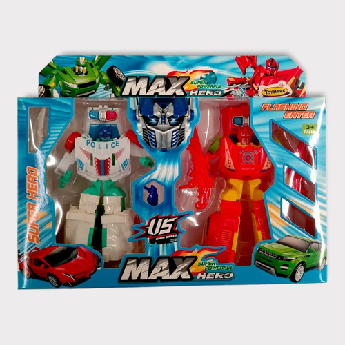 Muñeco Transformer Max Hero Toymark