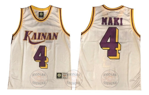 Camisetas Estampadas Slam Dunk - Maki - Kainan