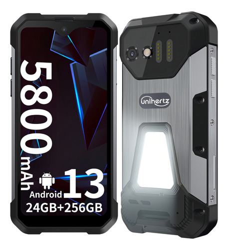 Unihertz Tank Mini Dual SIM 256 GB negro 12 GB RAM