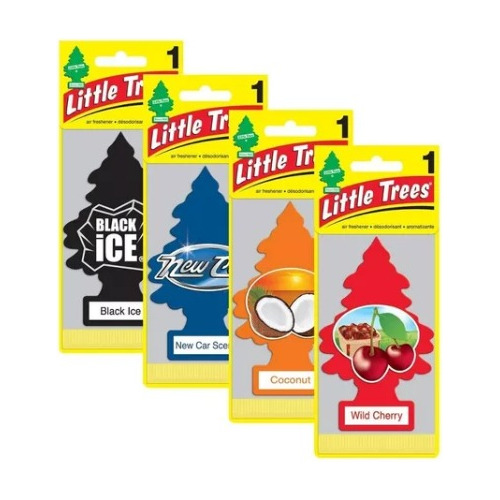 Pinitos Ambientadores Little Trees Para Carro 4 Pack 