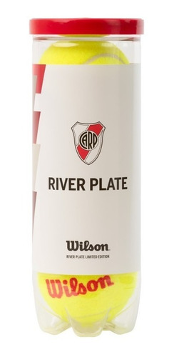 Tubo 3 Pelotas Tenis Padel Wilson River Plate Ed Limitada 