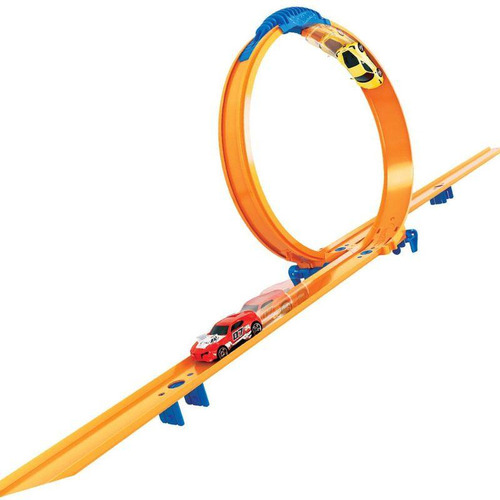 Pista Wot Wheels Porta Carrinhos Garagem F00254 Fun Divirta-