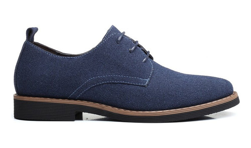 Zapatos Oxford De Nobuck De Moda Para Hombre