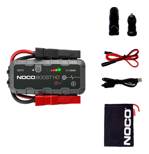 Arrancador Portatil Bateria Auto Noco Booster Gb70 Jumper 