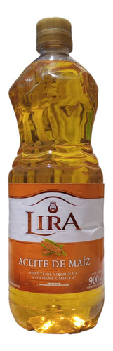Aceite Lira De Maiz En Botella De 900 Ml X 15 Unidades