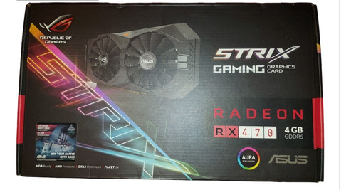 Placa De Video Asus Rog Strix Rx470