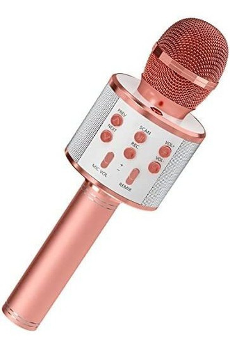 Micrófono Inalámbrico Marca Giftmic / Oro Rosa