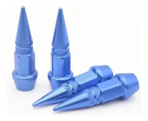 Comprar Tapa Gusanillos Valvula De Puas Tuning Jdm Azul 4 Piezas 