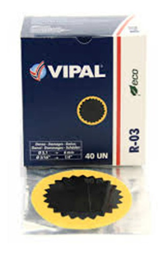 Parche Neumatico Vipal R03 40unidades 