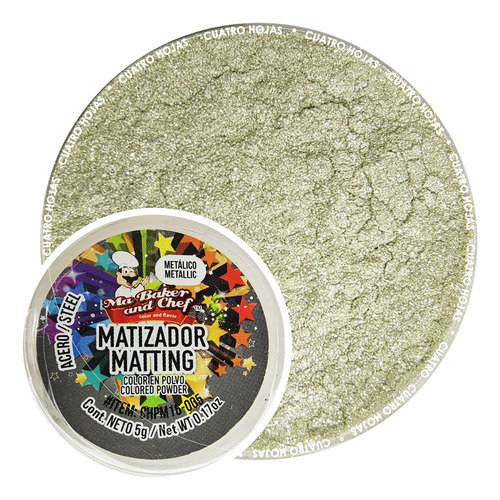 Matizador Comestibles Ma Baker Tonos Metalicos 5 G