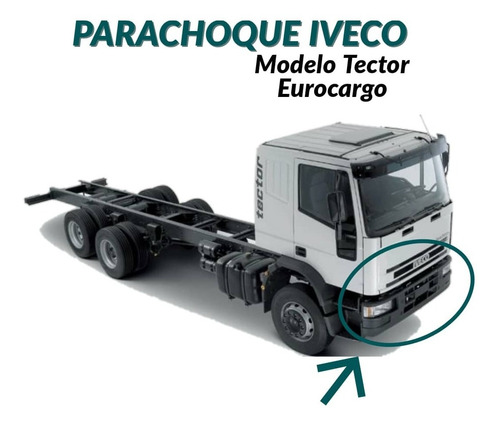 Parachoque Para Camion Iveco Modelo Tector Modelo Original