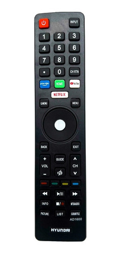 Control Hyundai Smart Tv Netflix Prime Video + Baterías