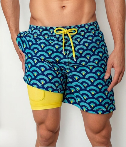 Pantalones Cortos De Traje De Baño Para Playa Para Hombre