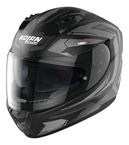 Casco De Moto Nolan N60-6 Anchor Negro Mate/lava Sm