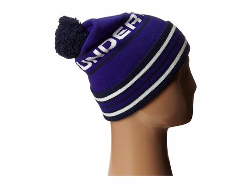 Beanie Under Armour  Retro Pom Deep Blue Envio Gratis