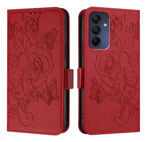 Funda Rosas Con Estampado For Samsung Galaxy A16/a54/a24