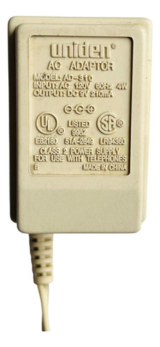 Eliminador 9v-210 Ma Transformador (Usado)