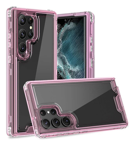 -funda Protector Uso Rudo 3 En 1 Para Samsung .