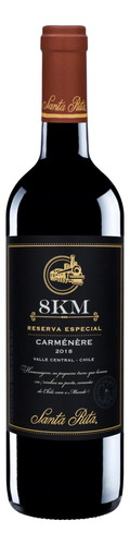 Vinho Carménère 8KM Reserva Especial 2018 750 ml