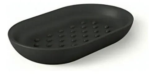 Jabonera color negro Junip Umbra