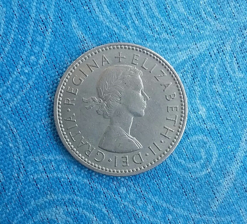 Moneda De One Shilling Año 1962