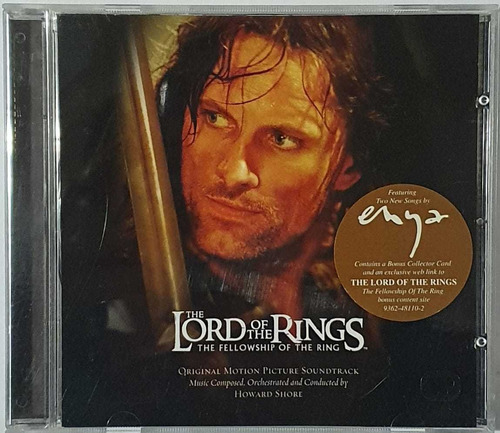 Cd Howard Shore - The Lord Of The Rings: The Fellowship Of T