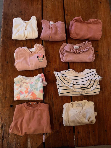 Ropa De Bebe. Campera De Abrigo, Buzo Deportivo Y Lana.