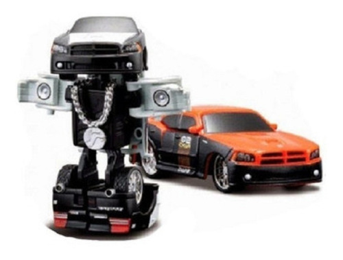 Imagen 1 de 5 de Auto Transformers Robots Juguete Roborods Fresh Metal Maisto