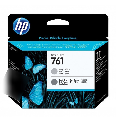 Cabezal Hp Ch647a Gris Y Gis Oscuro