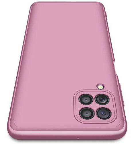 Capa Capinha 360 Fosca Anti Impacto Galaxy A22 4g Tela 6.4 Cor Rosa