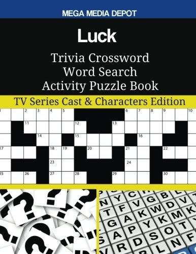 Luck Trivia Crossword Word Search Activity Puzzle Book Tv Se