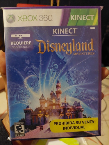 Kinect Disneyland Adventures Para Xbox 360 Original 