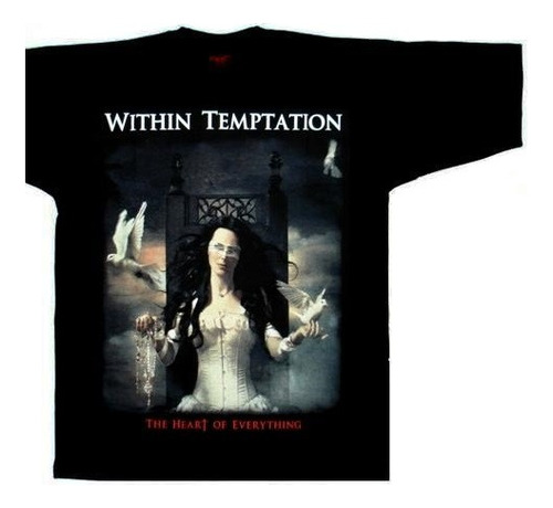 Within Temptation Polo Talla Small [rockoutlet] Remate