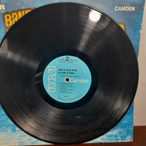 Vinil Banda Da Polícia Militar Paraná Acyr Benedito Tedeschi