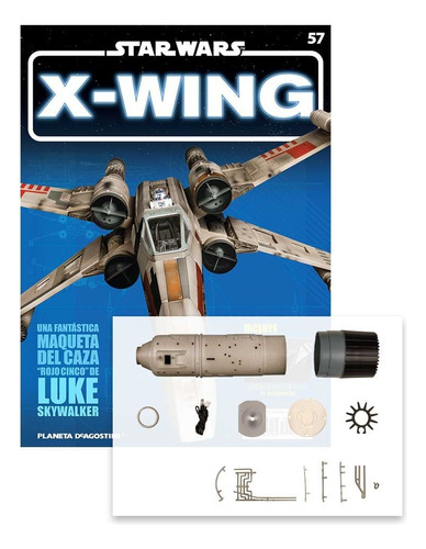 X-wing 1/18 Star Wars Planeta Deagostini Fascículo 57
