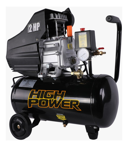 Compresor De Aire Electrico Highpower 24 Lts 2hp 135 L/min 