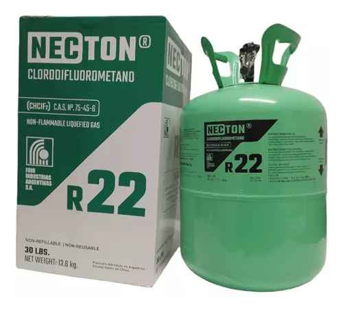 Garrafa Gas Refrigerante 22 X 13.6kg Puro De R22