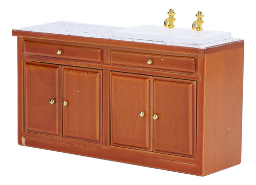 Modelos De Lavabo Para Casas De Muñecas, Muebles Decorativos
