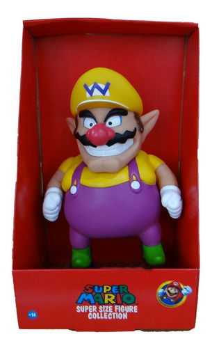 Boneco Wario - Super Mario Bros Grande Original