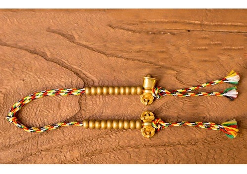 W De Budismo Tibetano Con De Buda Bell Vajra Juguete De