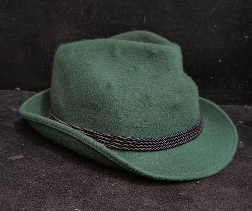 Sombrero Verde De Baviera Prada Oktoberfest Blumenau T. 58 (Usado)