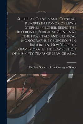 Libro Surgical Clinics And Clinical Reports In Honor Of L...