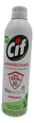 Desinfectante De Ambientes Y Superficies Original 260g Cif