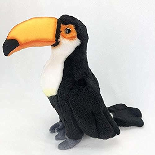 Juguete De Peluche Realista De Peluche De Pajaro Tucan 13.