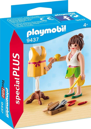 Playmobil Special Plus 9437 Diseñadora De Modas Original Lp